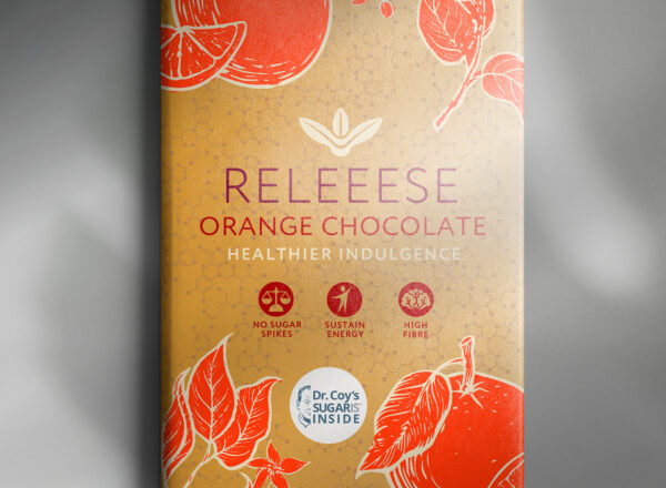 Releeese Chocolate Orange close-up