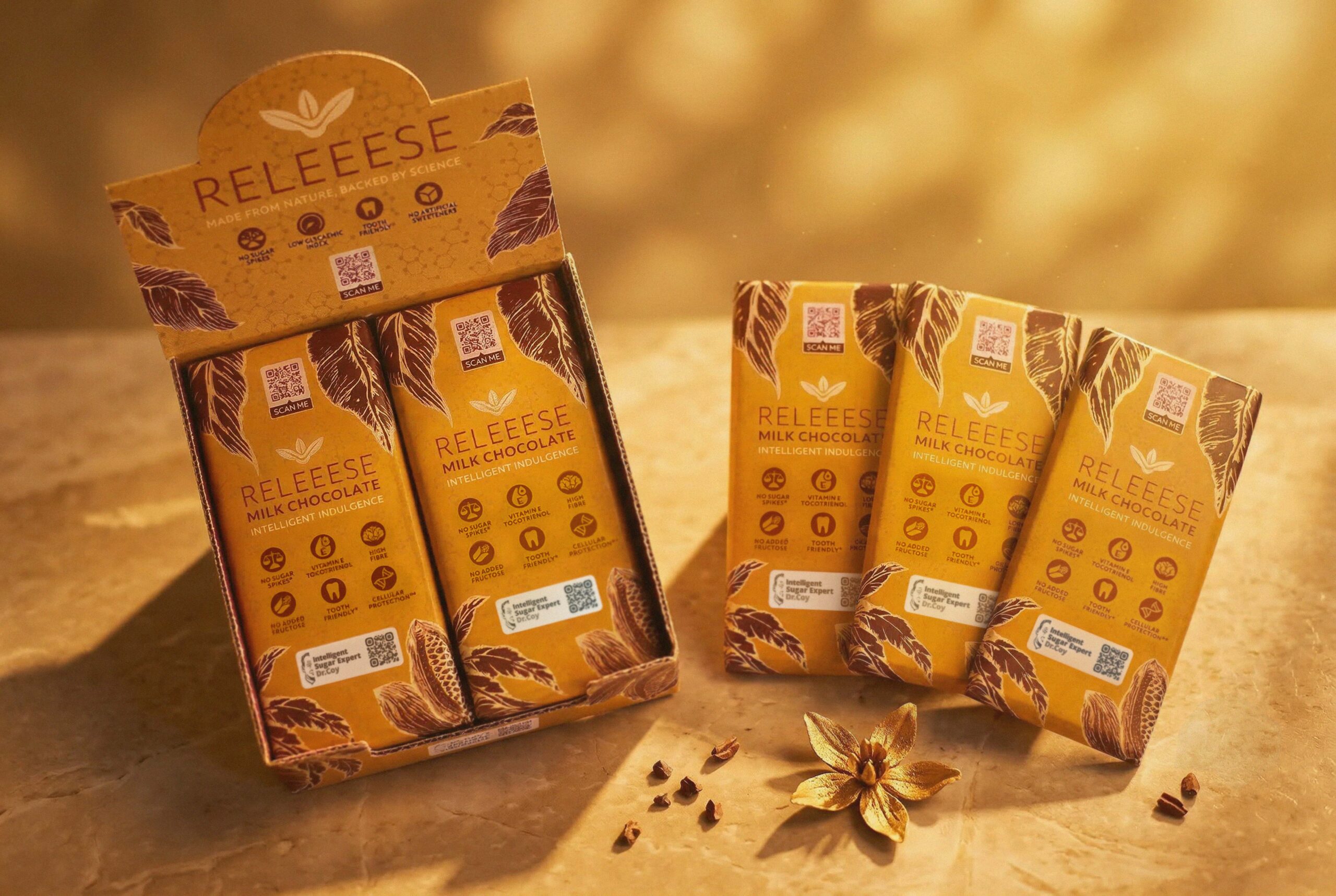 Releeese – Intelligent Indulgence Milk Chocolate Box